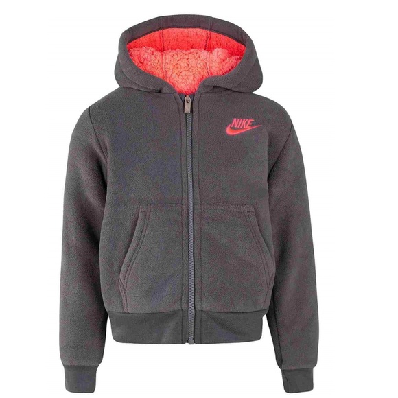sherpa fleece jacket nike